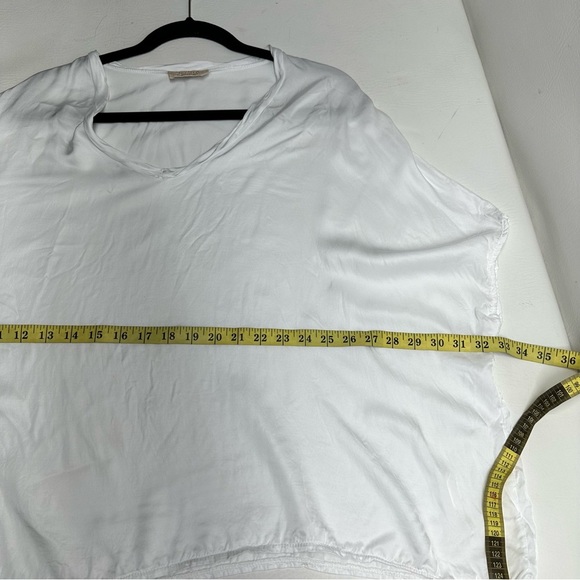 Sofía Made in Italy Elegant White Women's tunic Top size one size - Picture 4 of 8